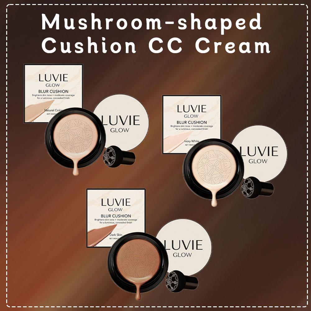 Bb Cushion Korean - Luvie brilho cabeça de cogumelo almofada