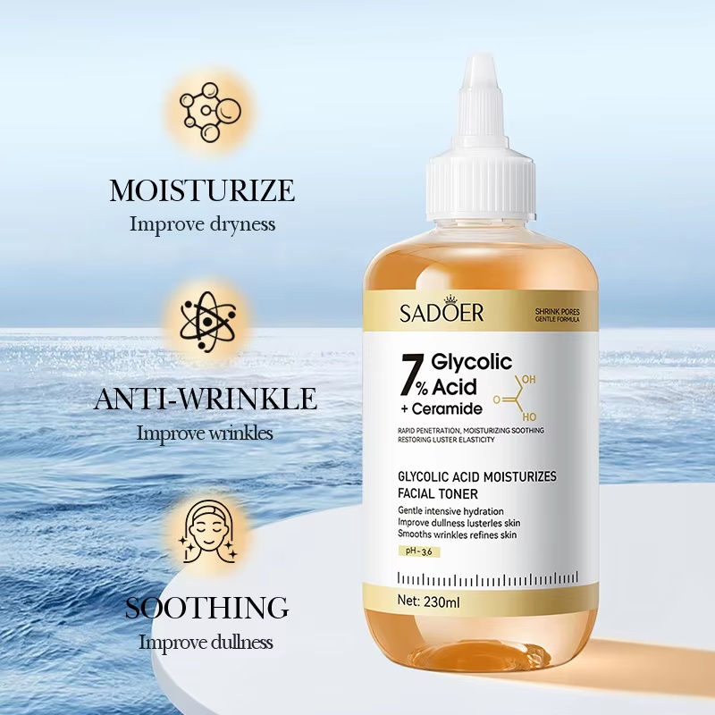 SADOER Tônico Facial com Ácido - Essence Serum Toner avaliação e preço