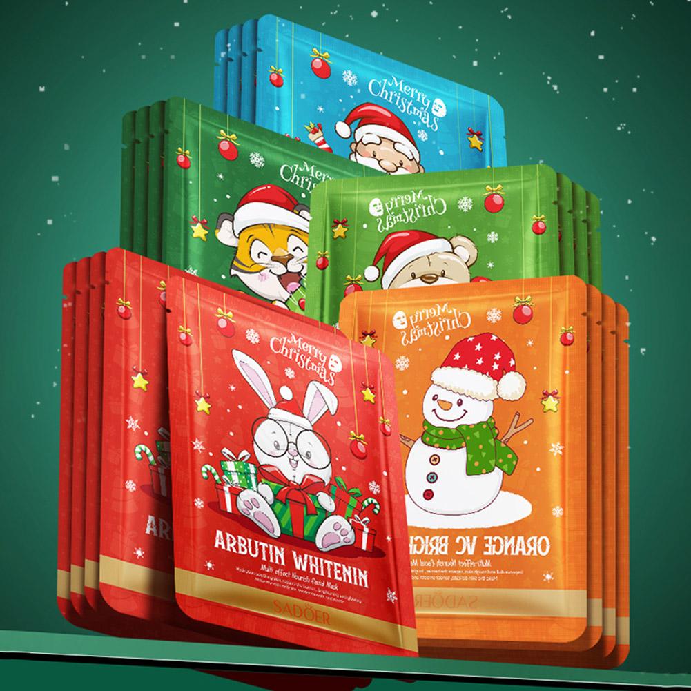 Série de natal máscaras faciai - Sheet Mask Collagen avaliação e preço