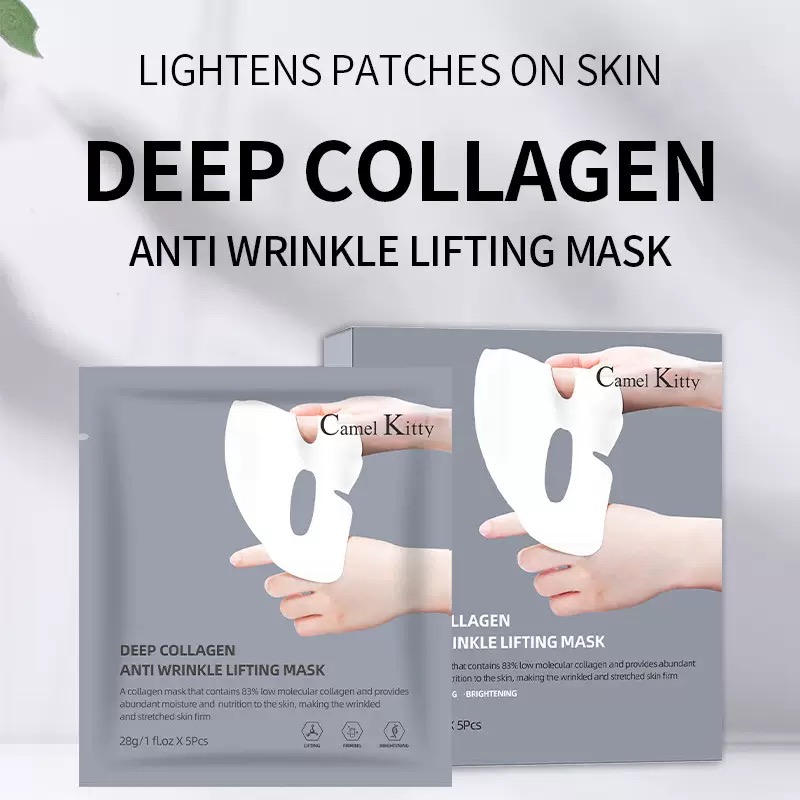 5 pçs máscaras faciais de colá - Sheet Mask Collagen avaliação e preço