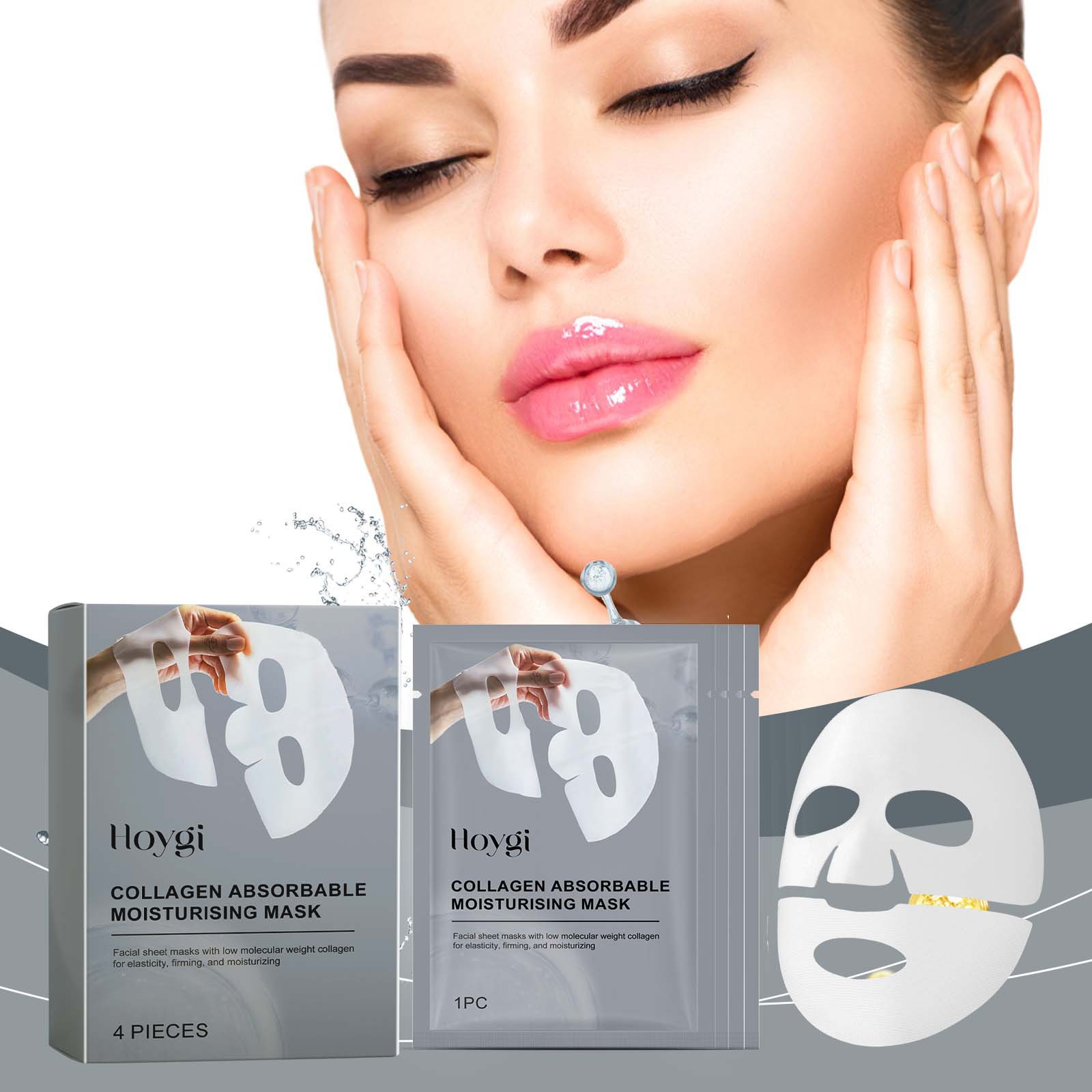 Máscara facial de colágeno, hi - Sheet Mask Collagen avaliação e preço