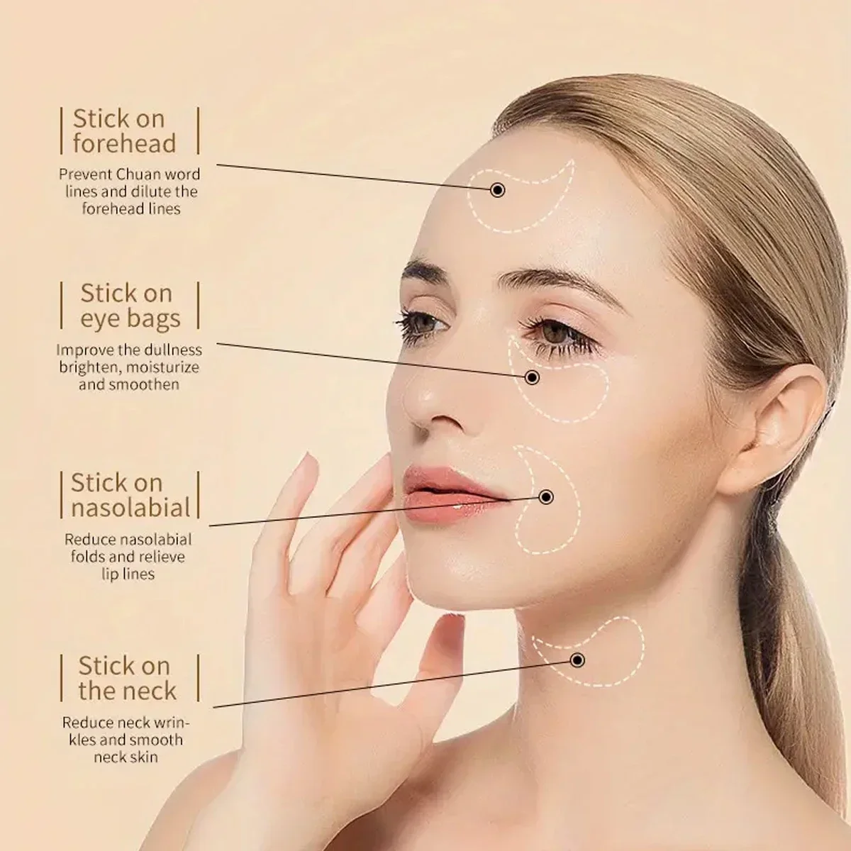 60pcs máscara de olho de ácido - Sheet Mask Collagen avaliação e preço