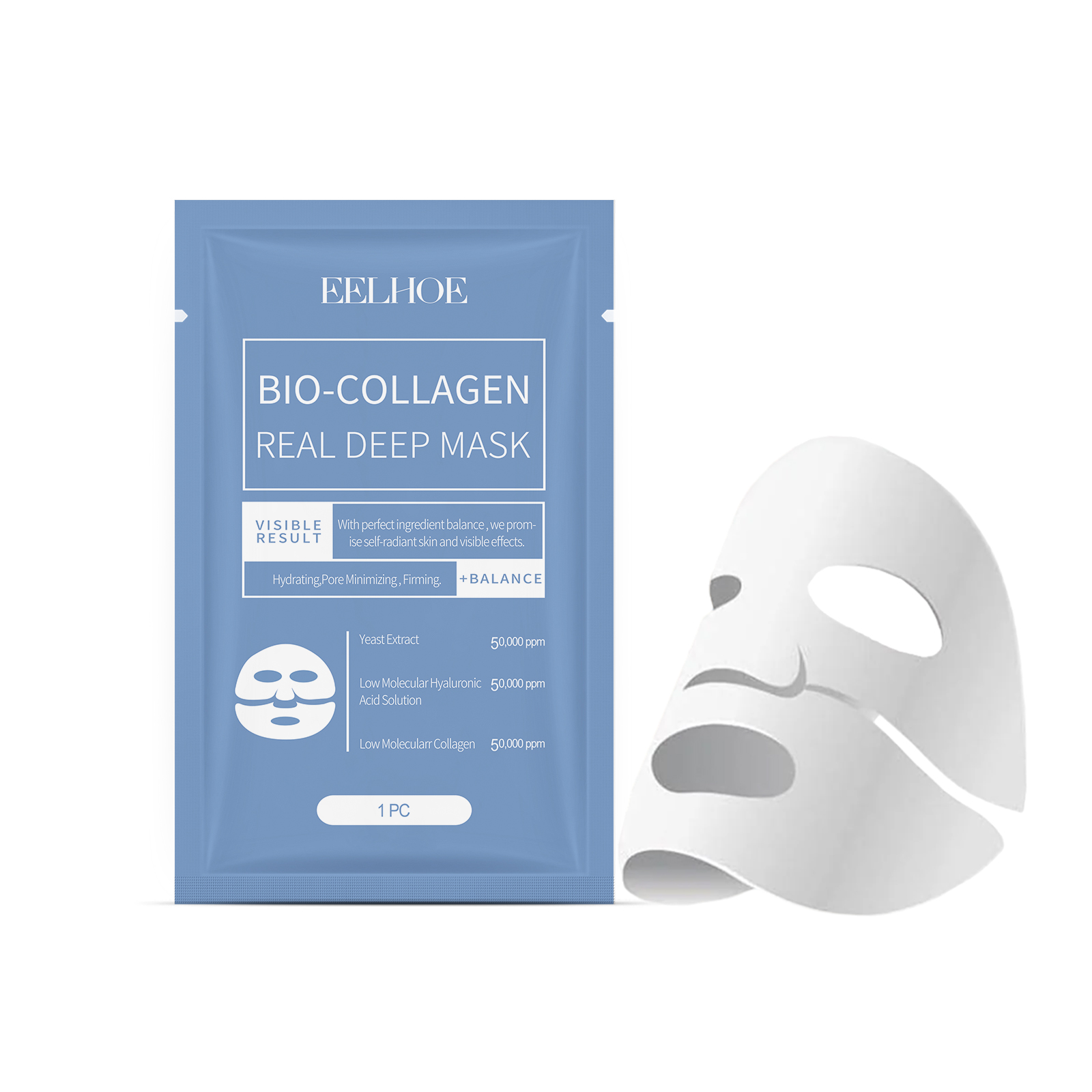 EELHOE-Bio Máscara Facial de C - Sheet Mask Collagen avaliação e preço