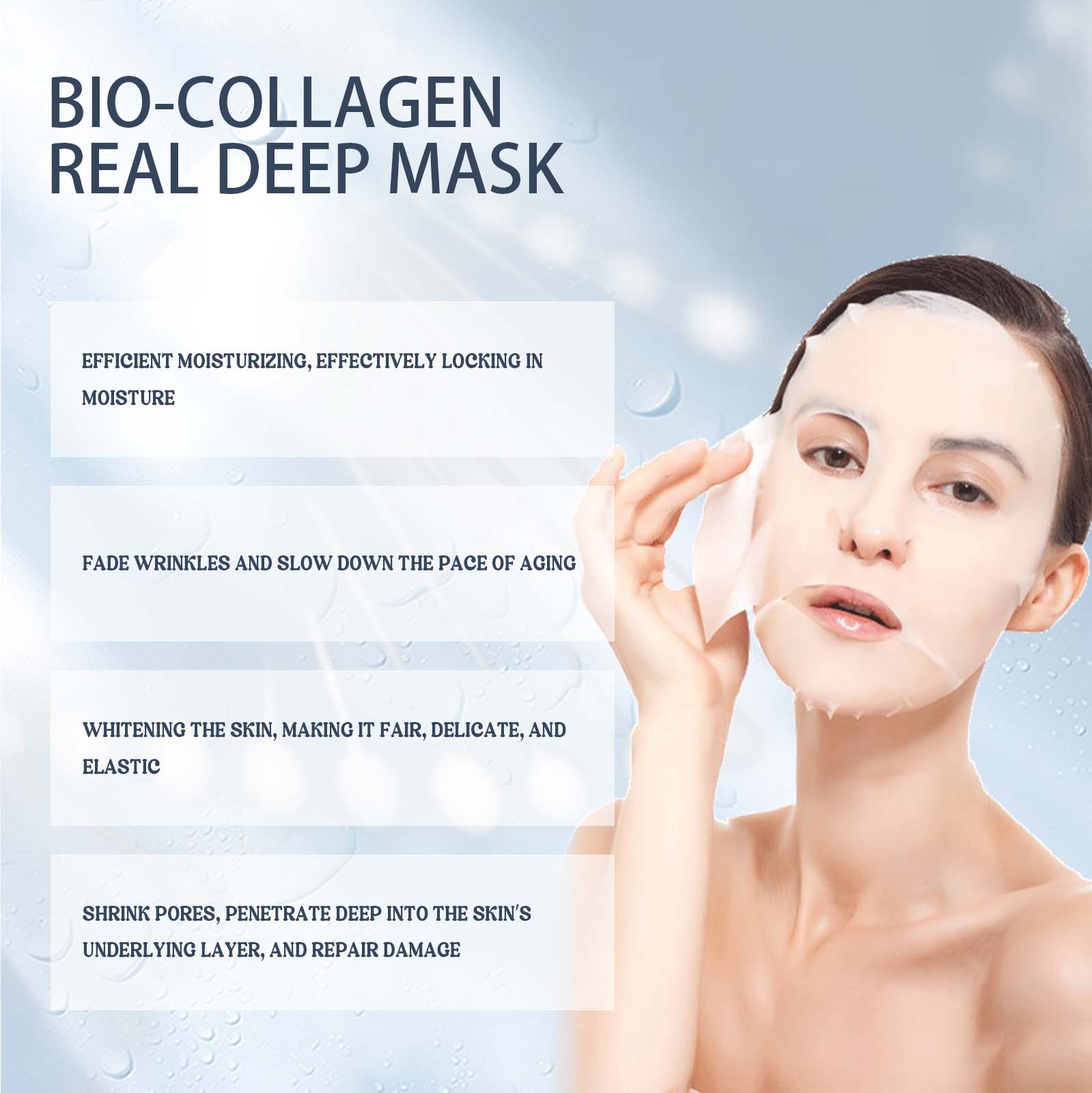 EELHOE-Bio Máscara Facial de C - Sheet Mask Collagen avaliação e preço