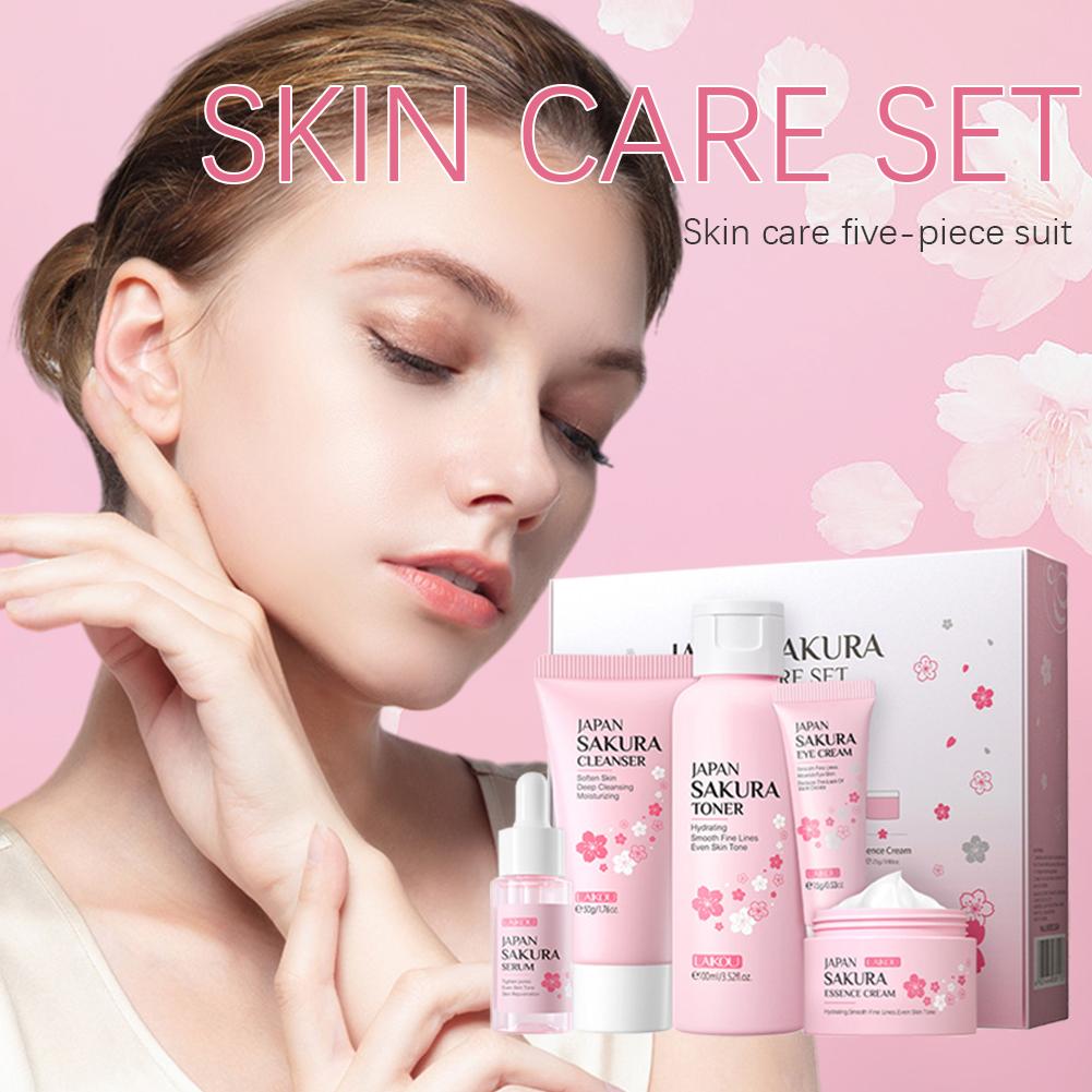 5/3 pçs/set sakura conjuntos d - Korean Skincare Routine avaliação e preço